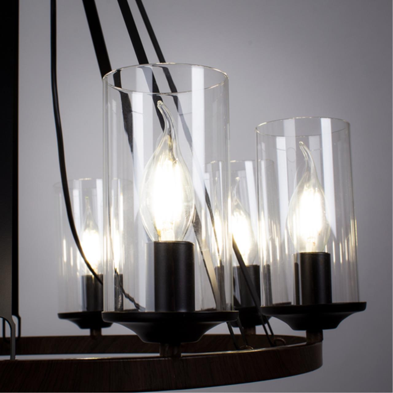 Картинка Подвесной светильник Arte Lamp DALIM A7014SP-8BK