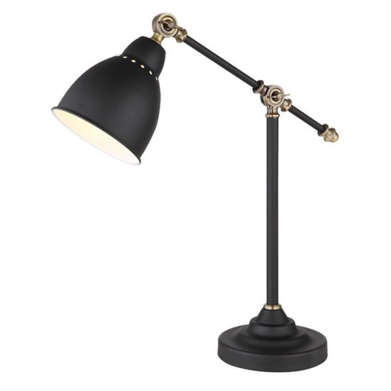 Картинка Настольная лампа Arte Lamp Braccio A2054LT-1BK
