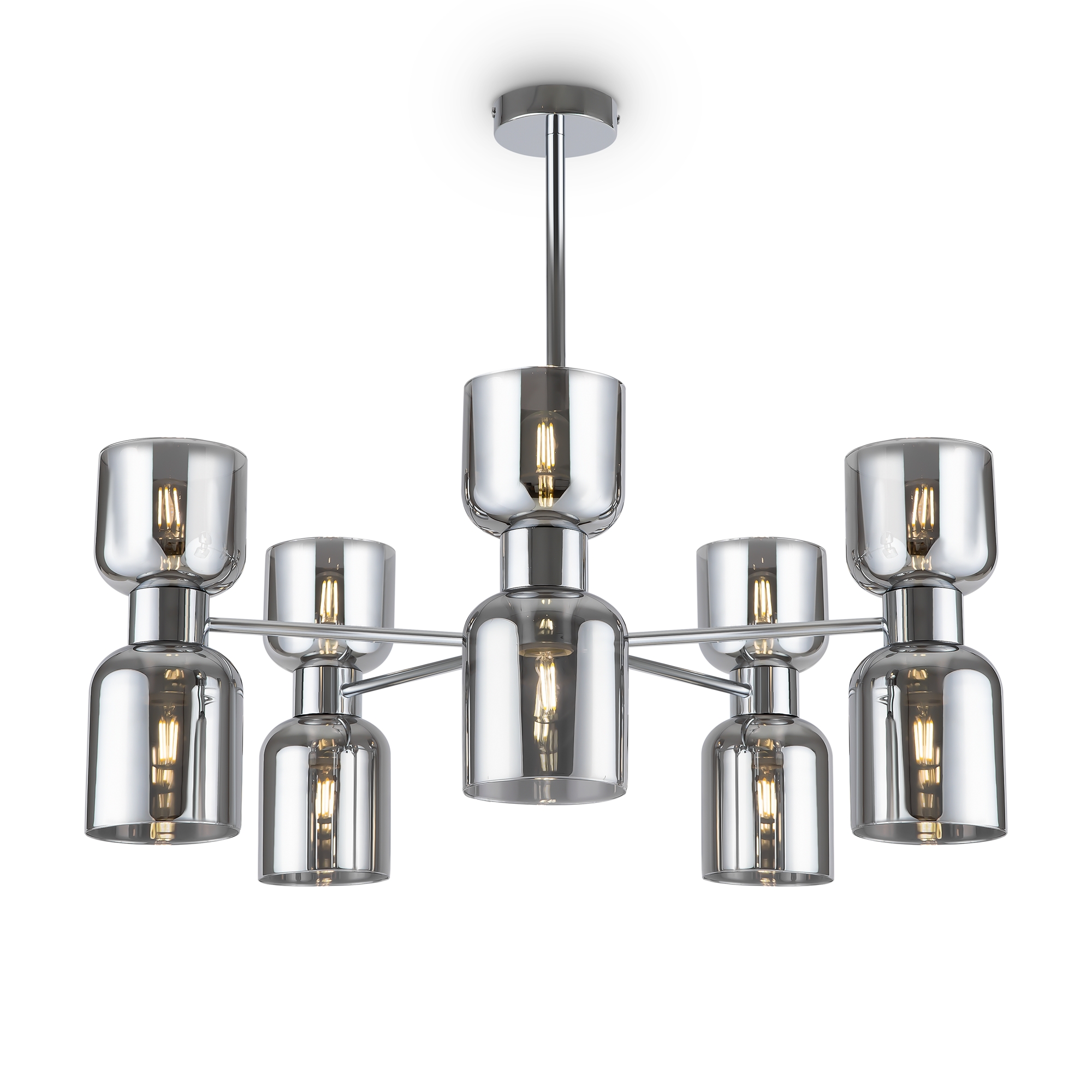 подвесная люстра freya fr5203pl-10ch1, доставка по Казахстану 