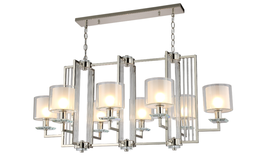 Картинка Подвесной светильник Crystal Lux NICOLAS 3400/308L