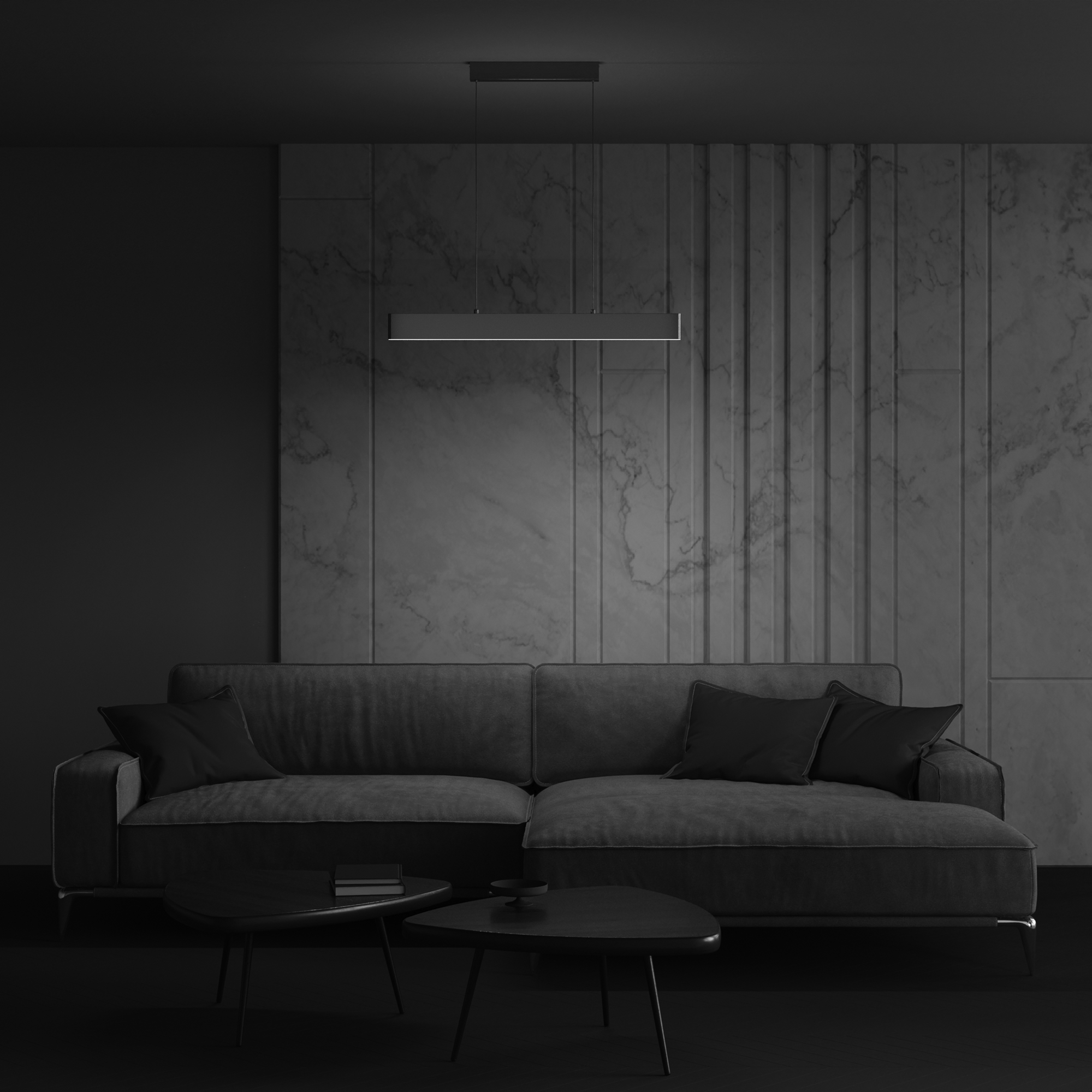 Картинка Подвесной светильник Step P010PL-L23G4K