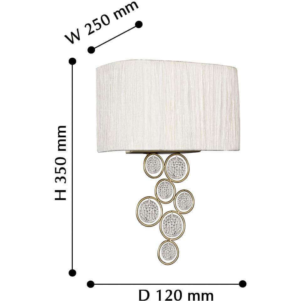 Картинка Настенный светильник Favourite Lietta 2493-2W