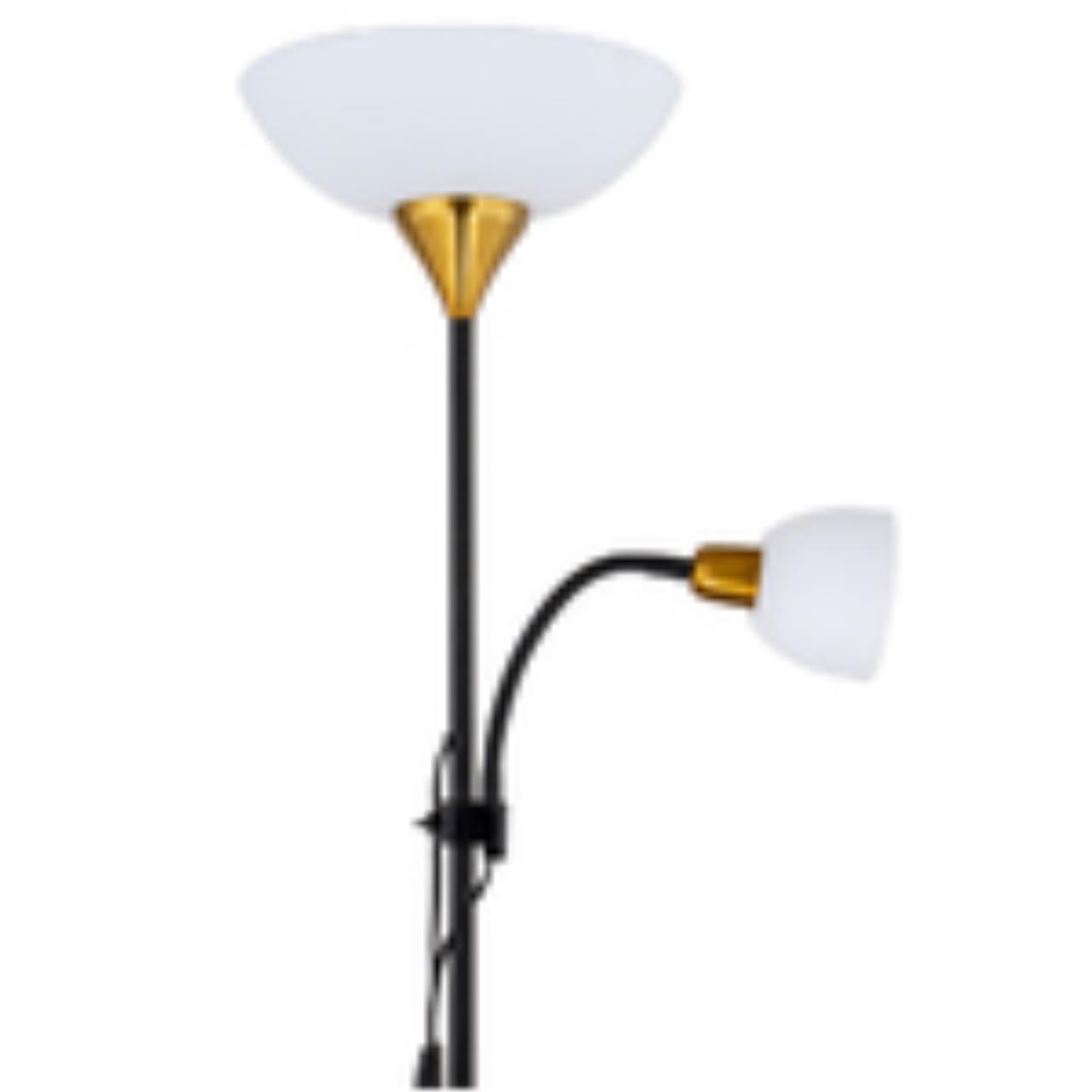 Дополнительная картинка Торшер Arte Lamp Duetto A9569PN-2BK