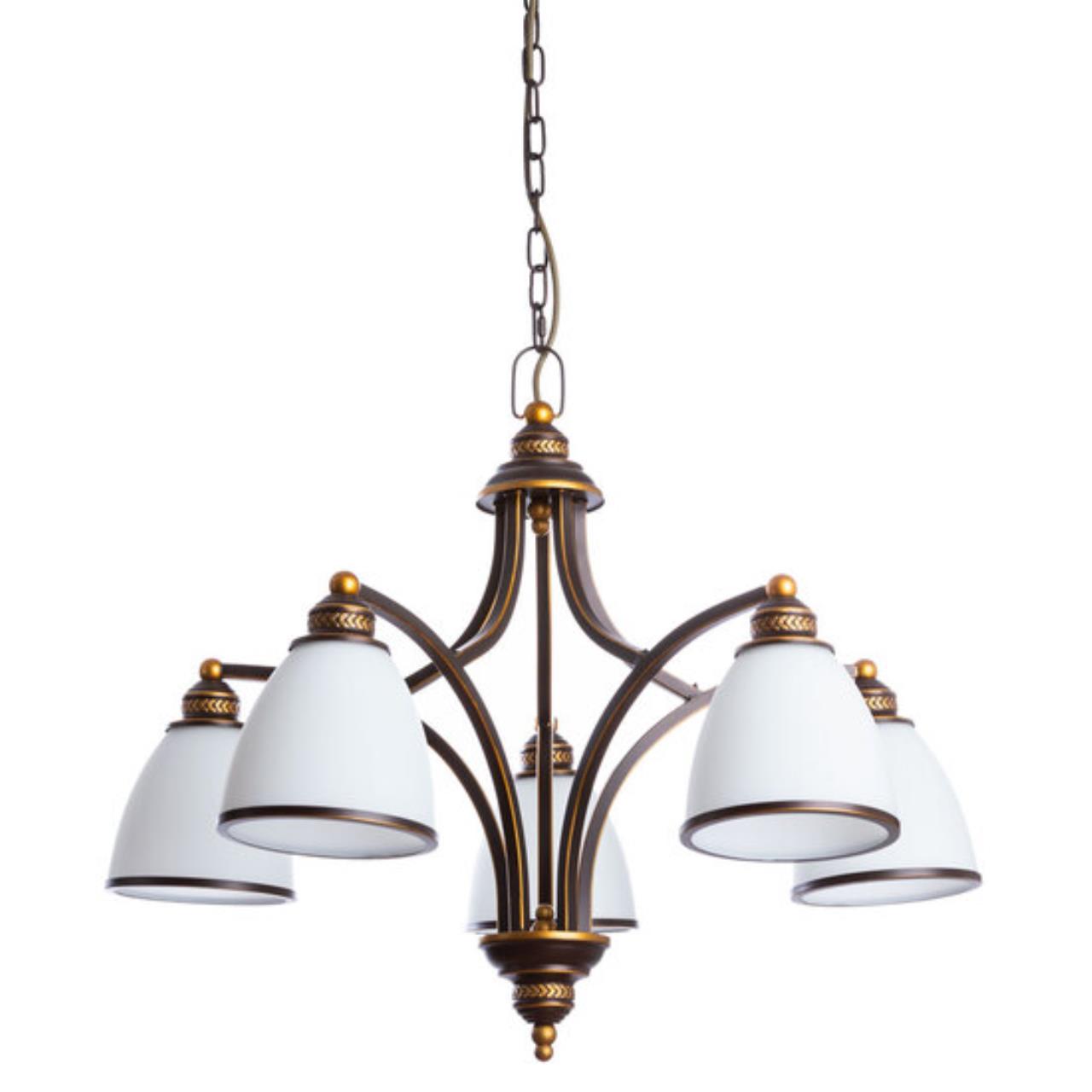Дополнительная картинка Подвесная люстра Arte Lamp Bonito A9518LM-5BA