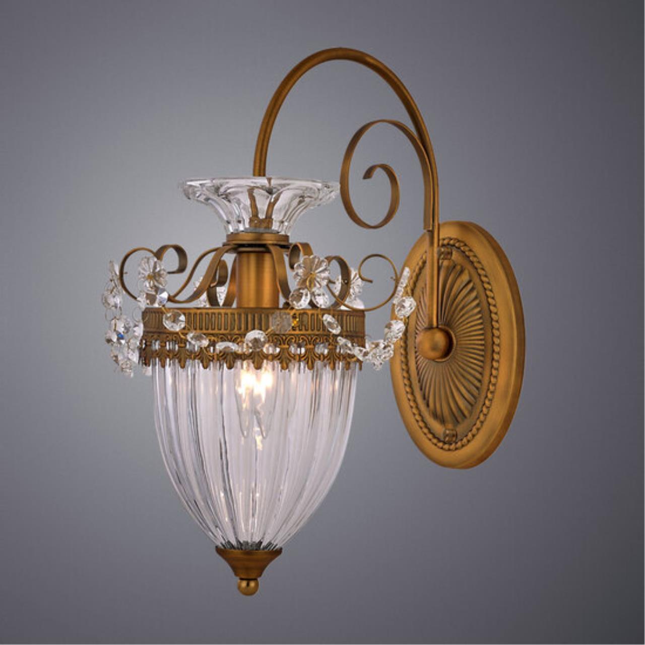 Дополнительная картинка Бра Arte Lamp Schelenberg A4410AP-1SR