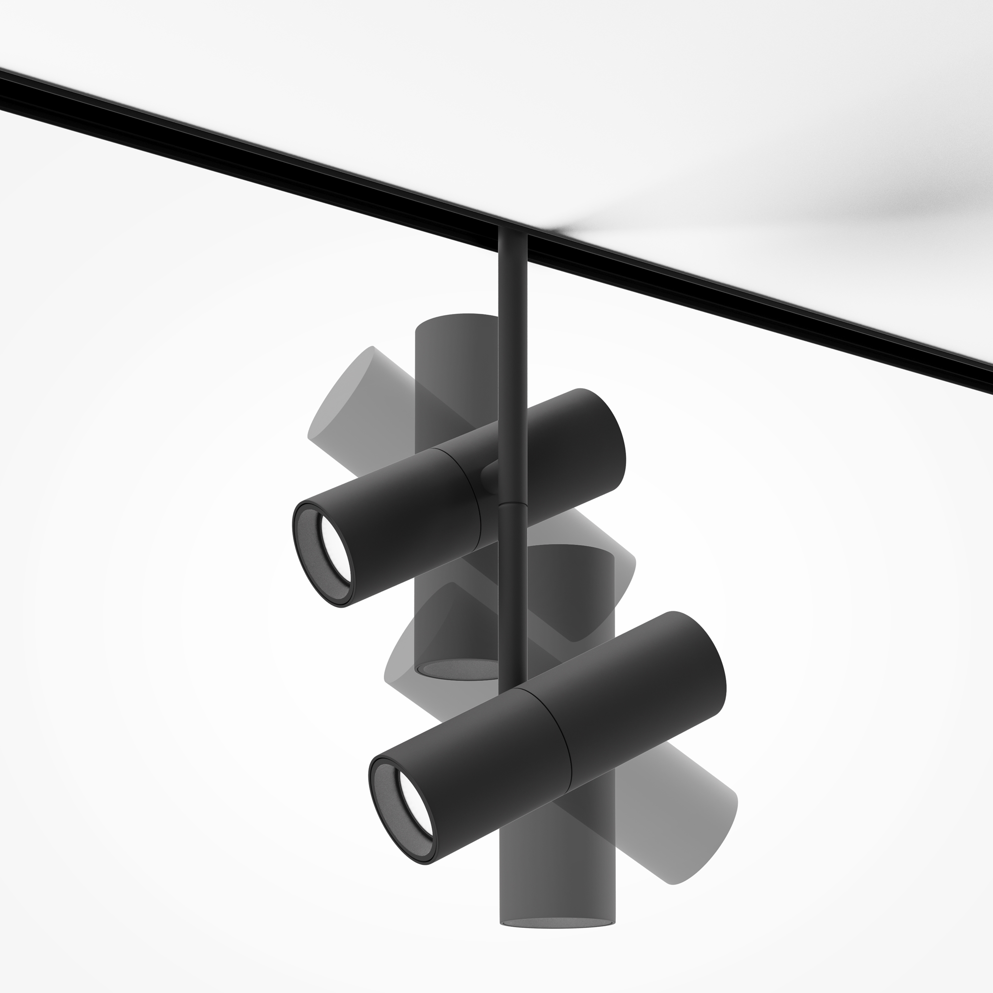 Дополнительная картинка Трековый светильник Technical TR005-2-2X12W3K-B