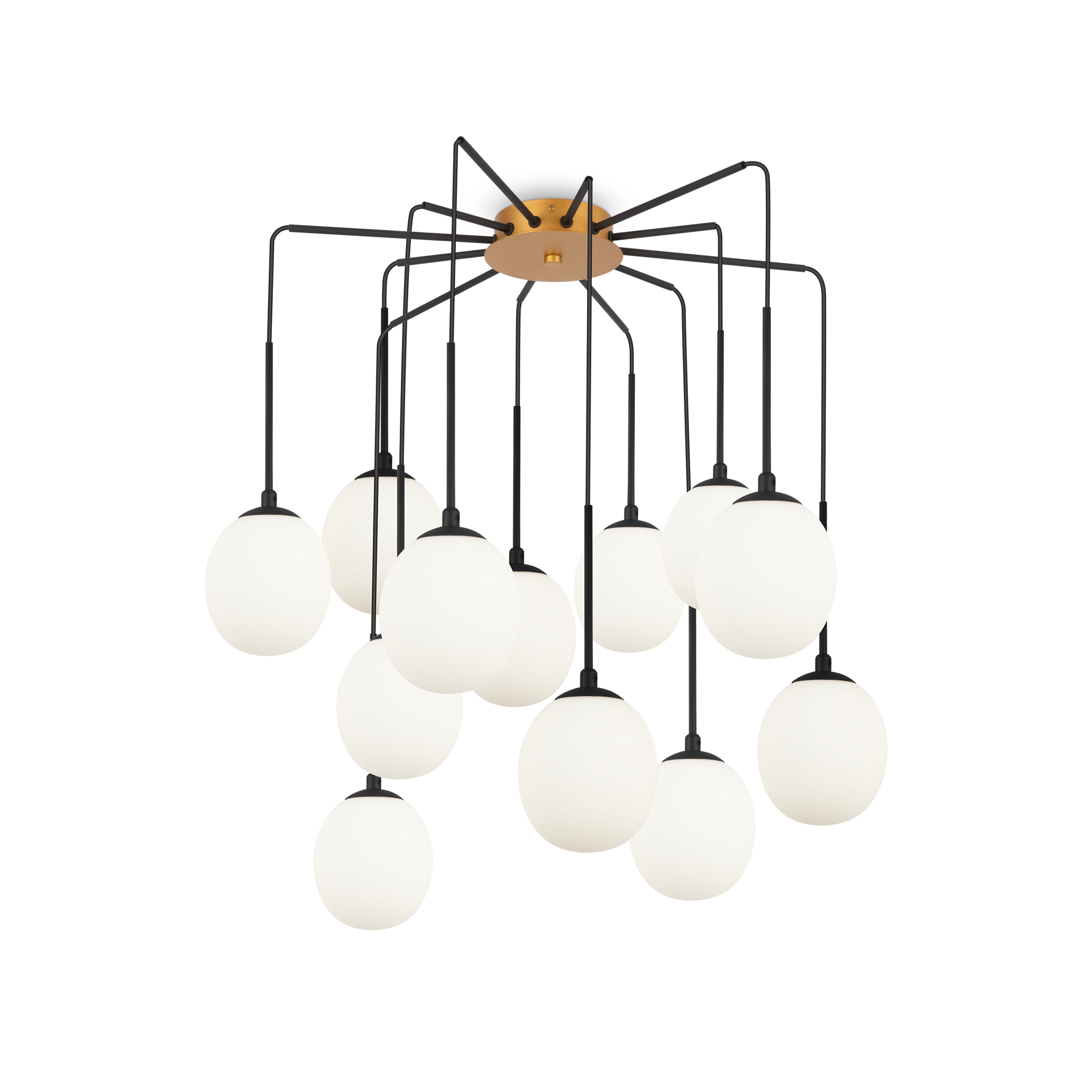 Дополнительная картинка Подвесной светильник Maytoni MOD176PL-12G