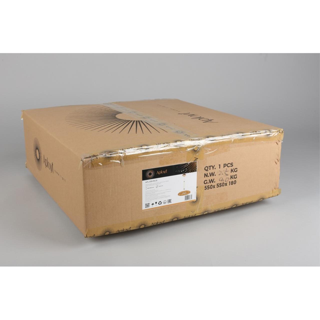 Картинка Подвесной светодиодный светильник Aployt Danuta APL.035.06.25