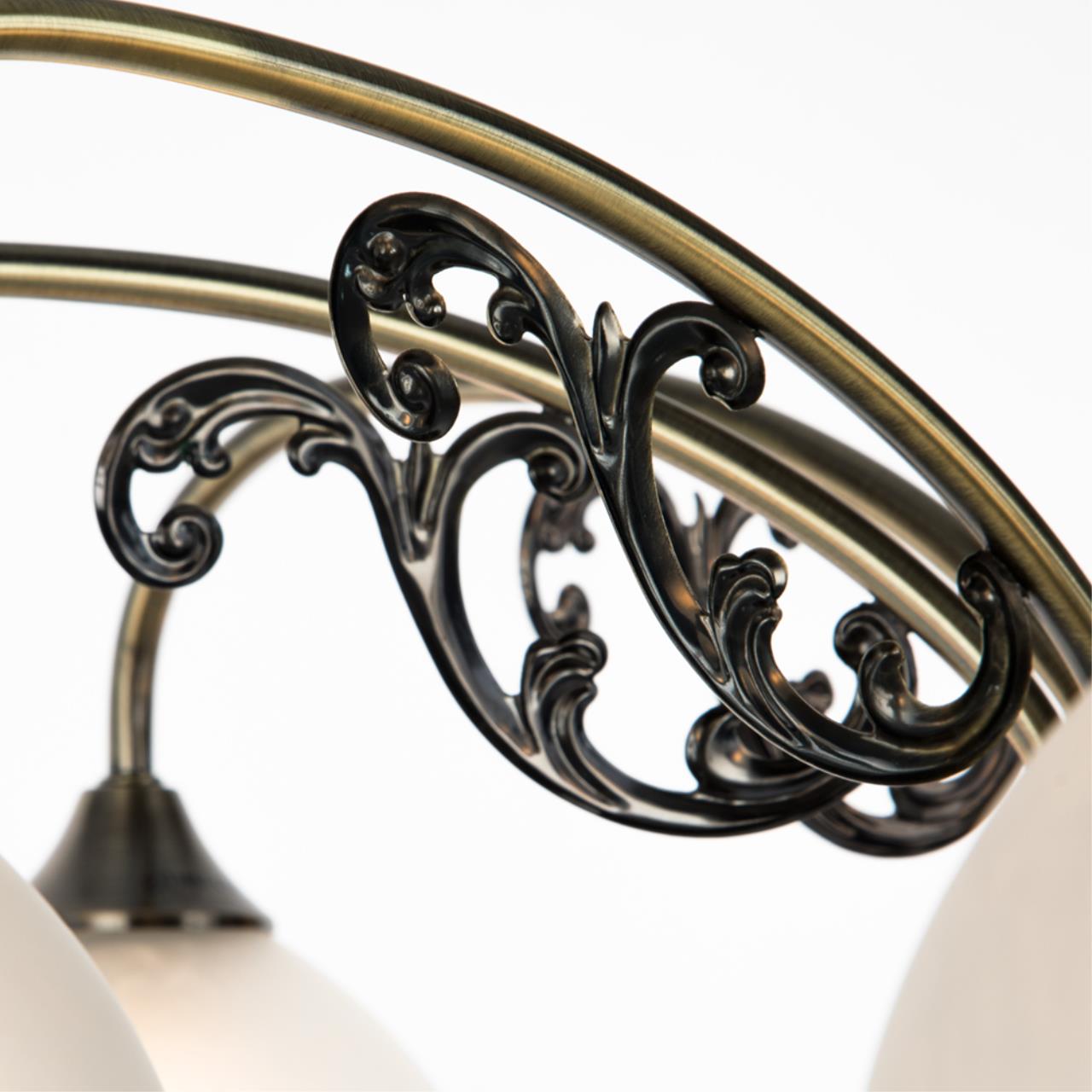 Картинка Потолочная люстра Arte Lamp Spica A3037PL-8AB