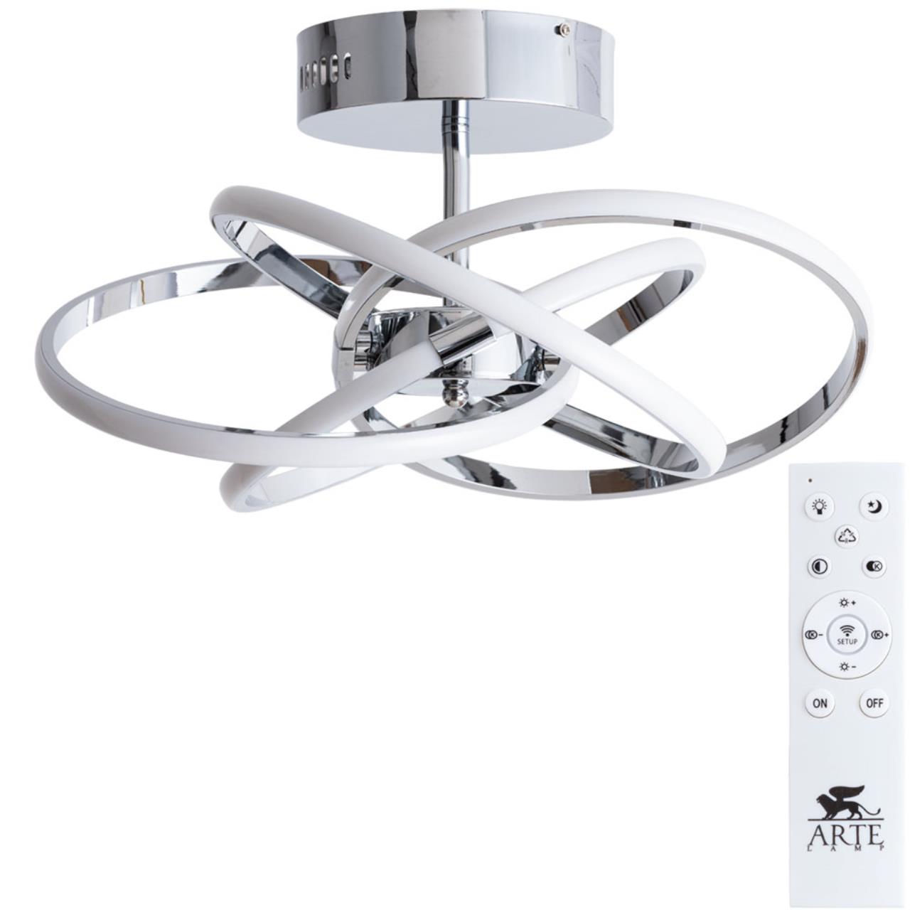 Потолочный светодиодный светильник Arte Lamp Orbit A9052PL-4CC — фото 15