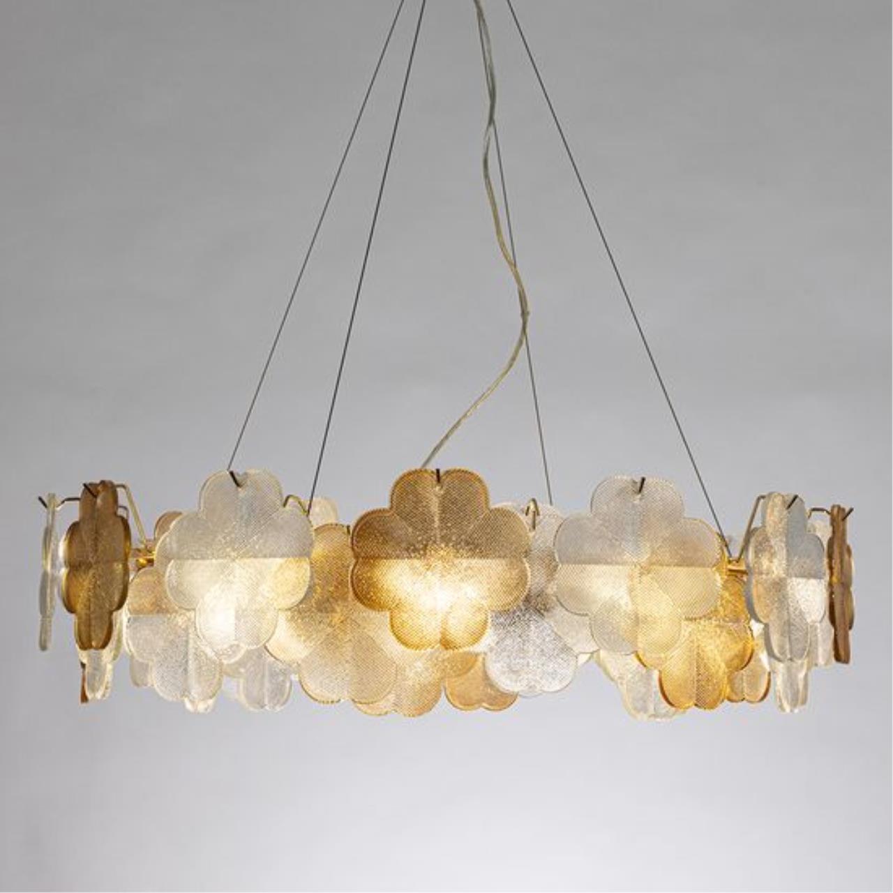 Картинка Подвесной светильник Arte Lamp MALLIKA A4077SP-10GO