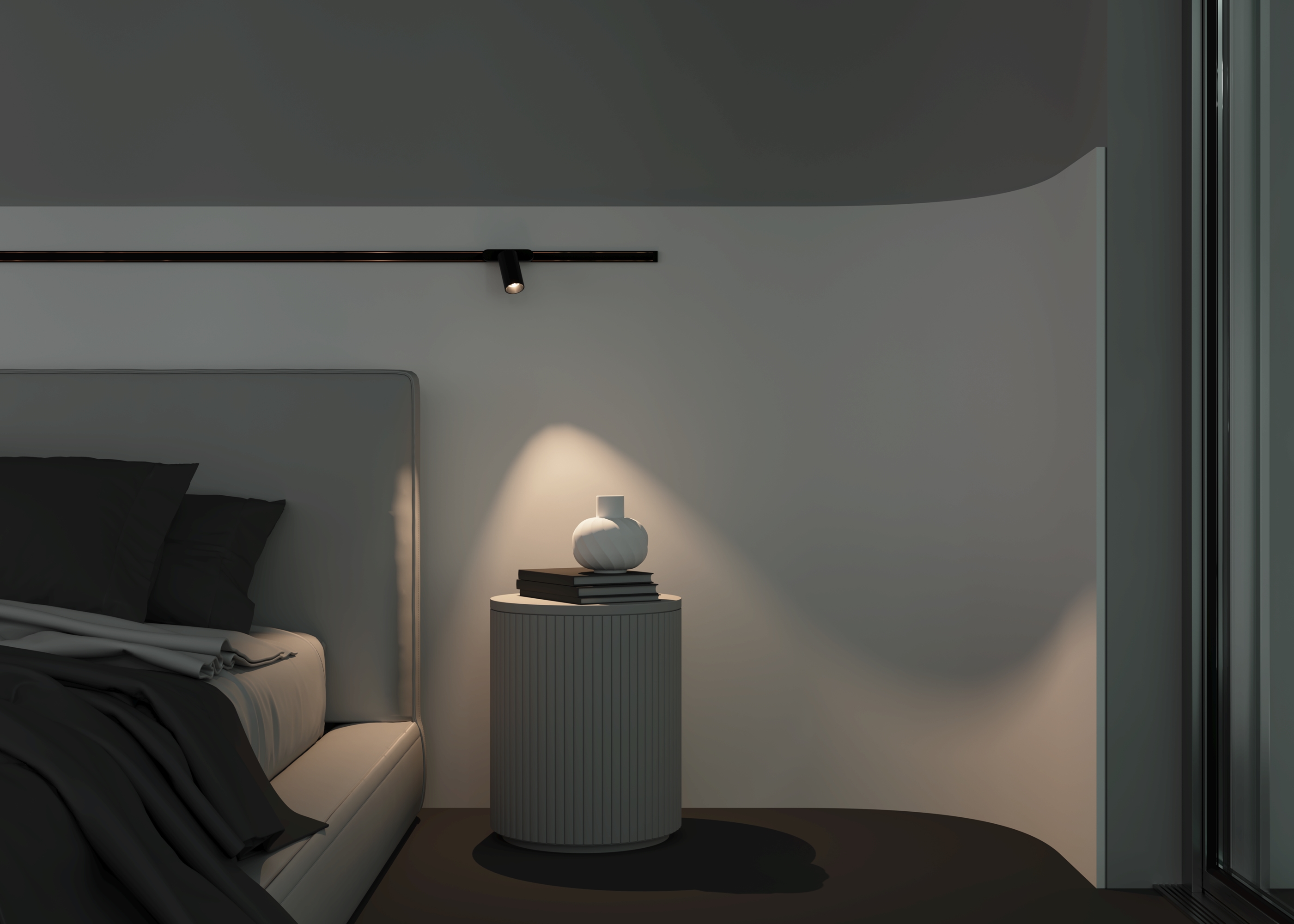 Картинка Трековый светильник Technical TR103-1-12W4K-M-B