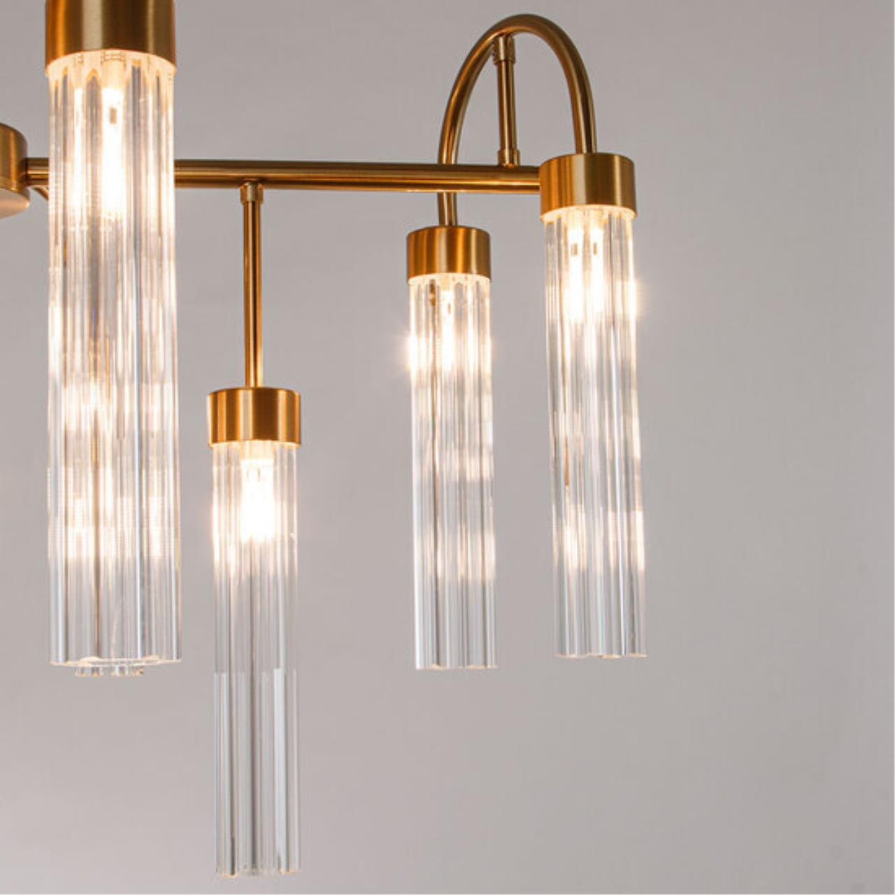 Картинка Подвесная люстра Arte Lamp BORGIA A4088LM-12AB