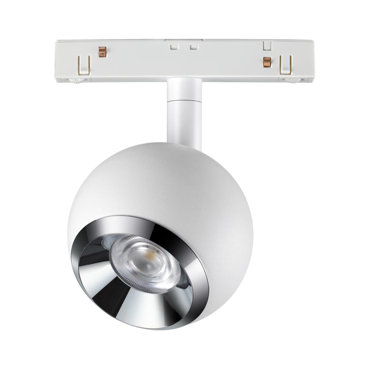 Дополнительная картинка Трековый светодиодный светильник Novotech Shino Flum 358394