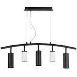 lr735362873 люстра rullo 5х50w gu10 черный - белый  571735 - 214436-2 - 214487-3, доставка по Казахстану 