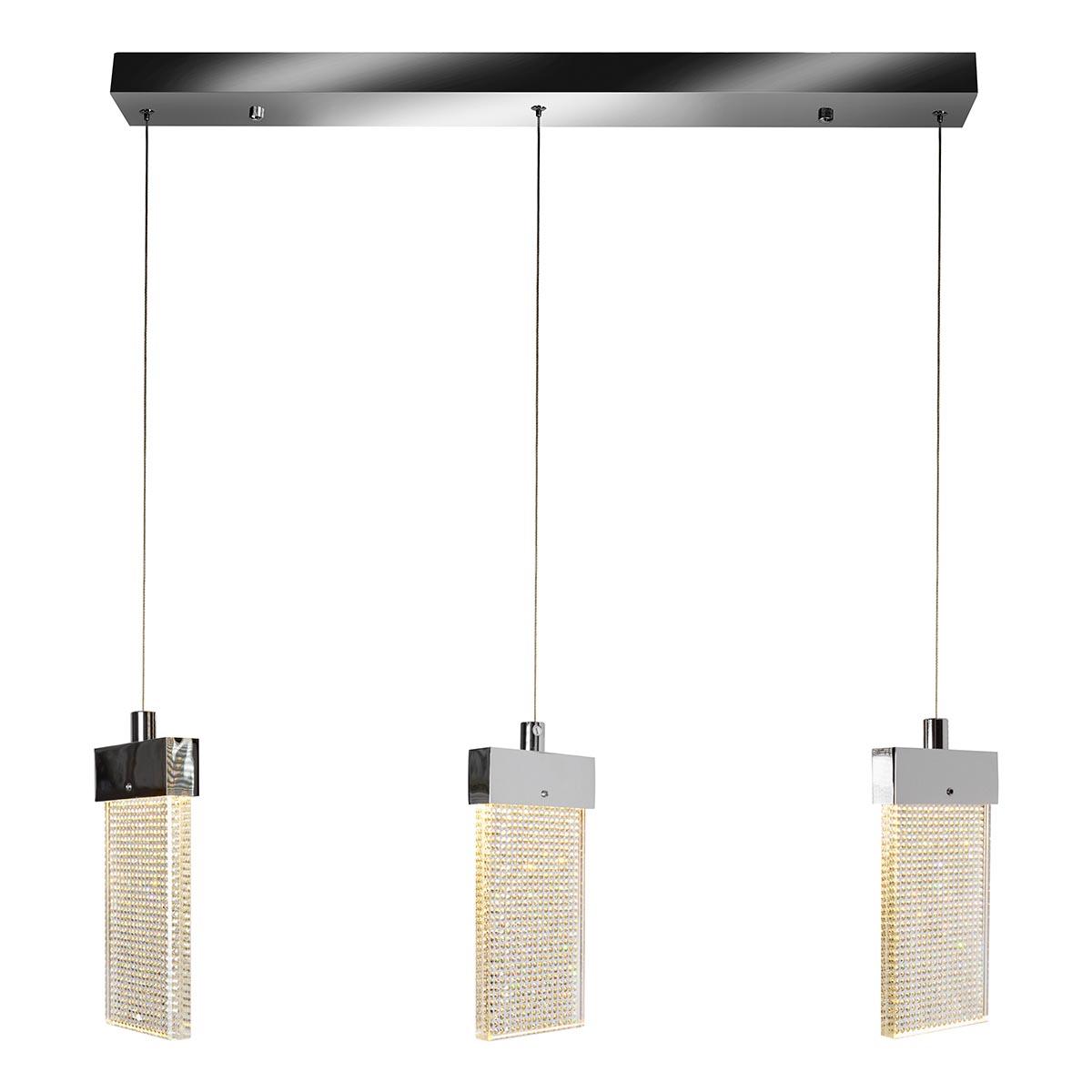 Картинка Подвесной светодиодный светильник iLedex Pixel C4430-3L CR