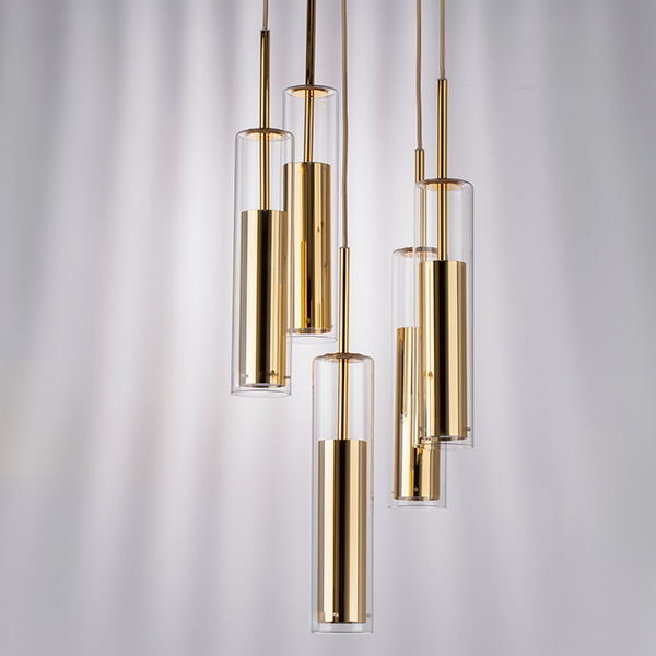 Картинка 756052 Люстра CILINO 5х40W GU10 GOLD