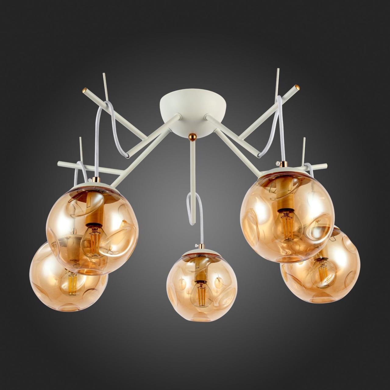 Дополнительная картинка Потолочная люстра Evoluce Calletta SLE110202-05