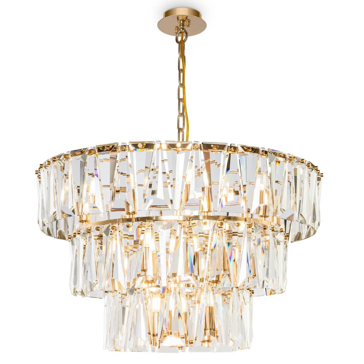 подвесная люстра maytoni puntes mod043pl-18g, доставка по Казахстану 