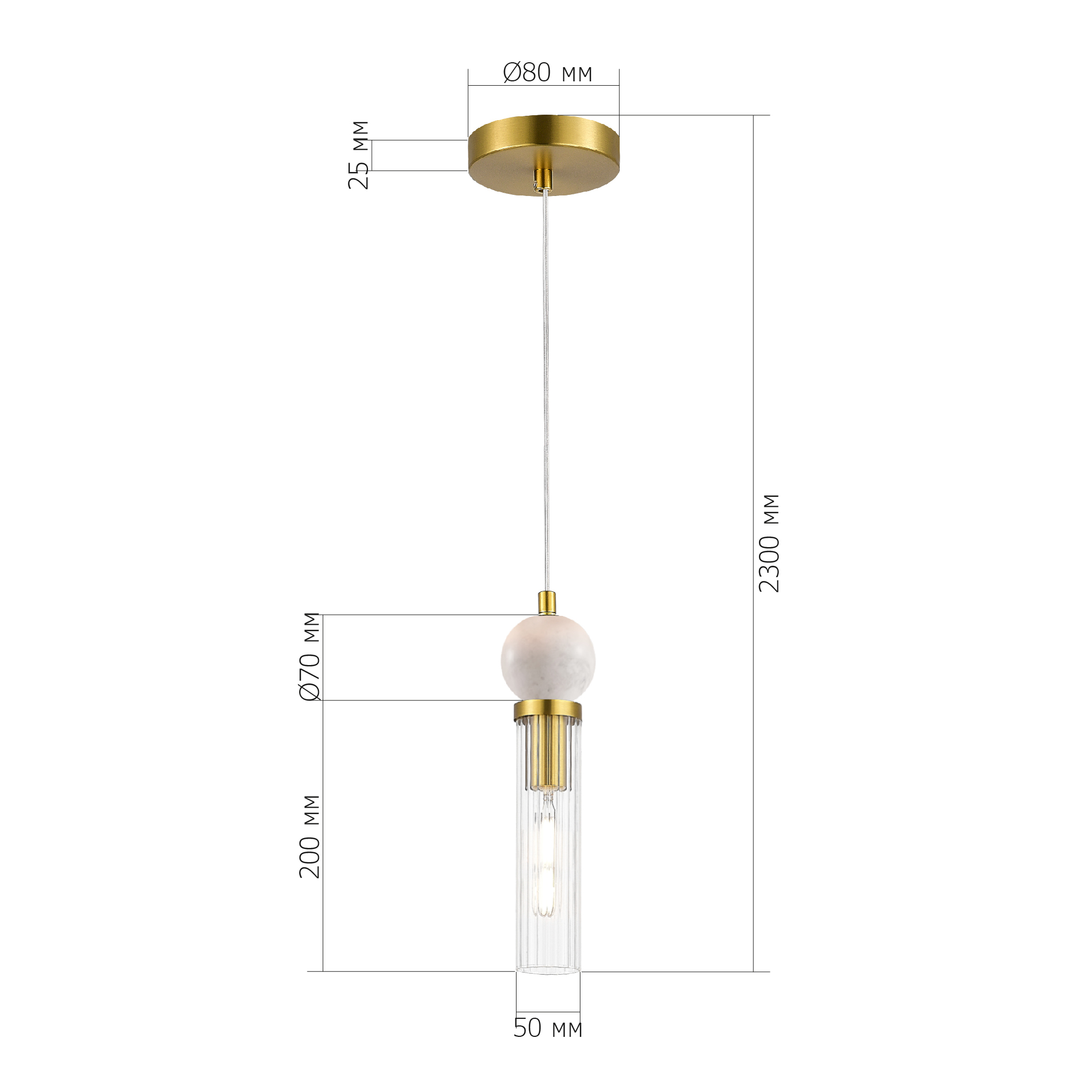 Картинка SL1244.303.01 Светильник подвесной ST-Luce MEDEA