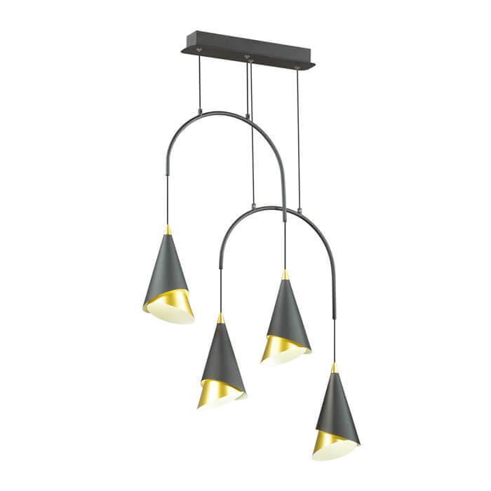 подвесная светодиодная люстра odeon light etna 4116/28l, доставка по Казахстану 