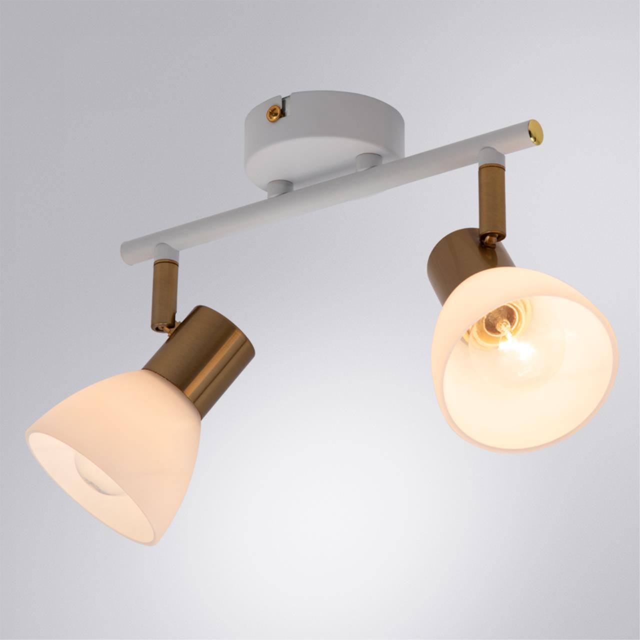 Дополнительная картинка Спот Arte Lamp Falena A3117PL-2WH