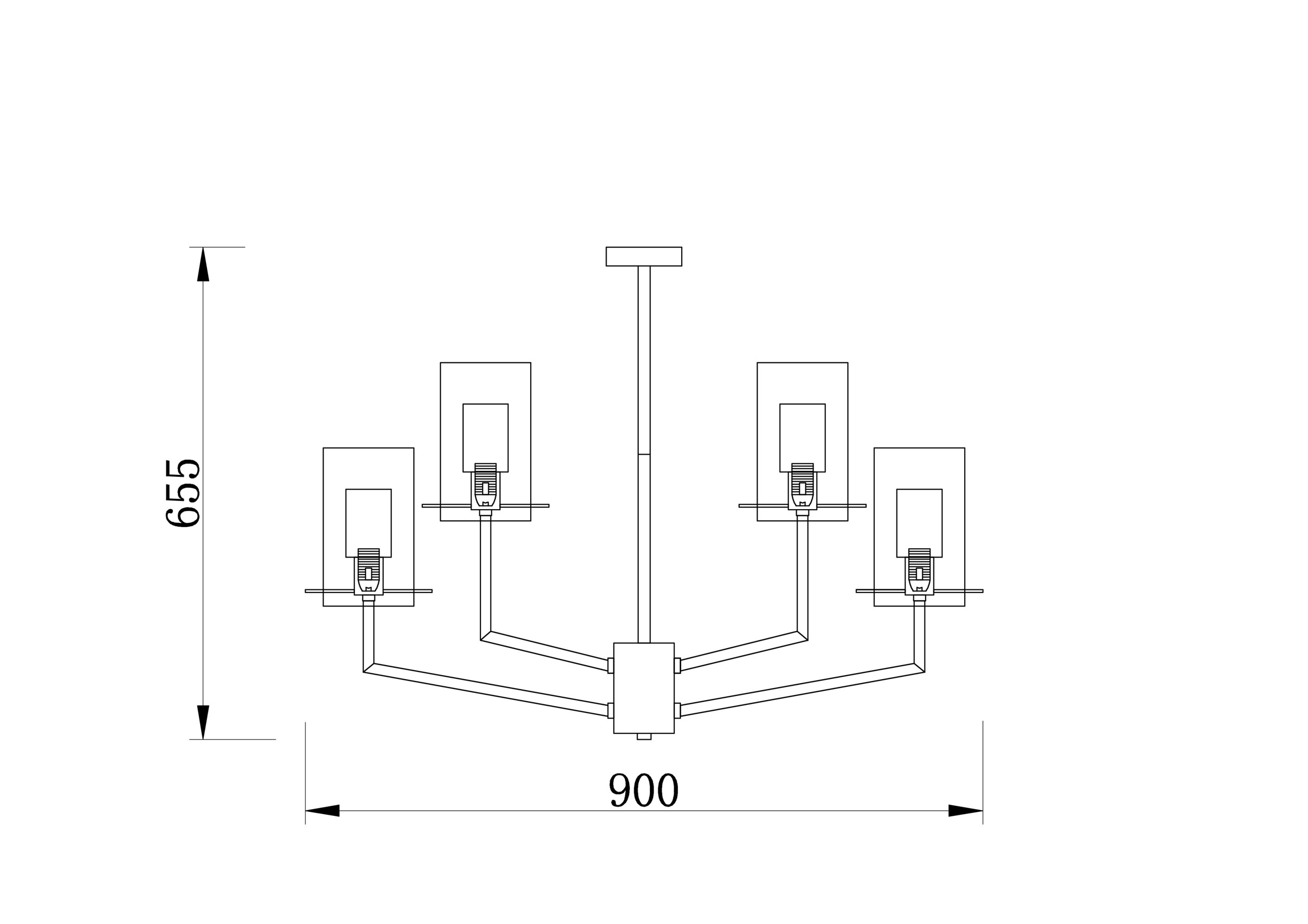 Дополнительная картинка Потолочная люстра Freya FR5206PL-09FG