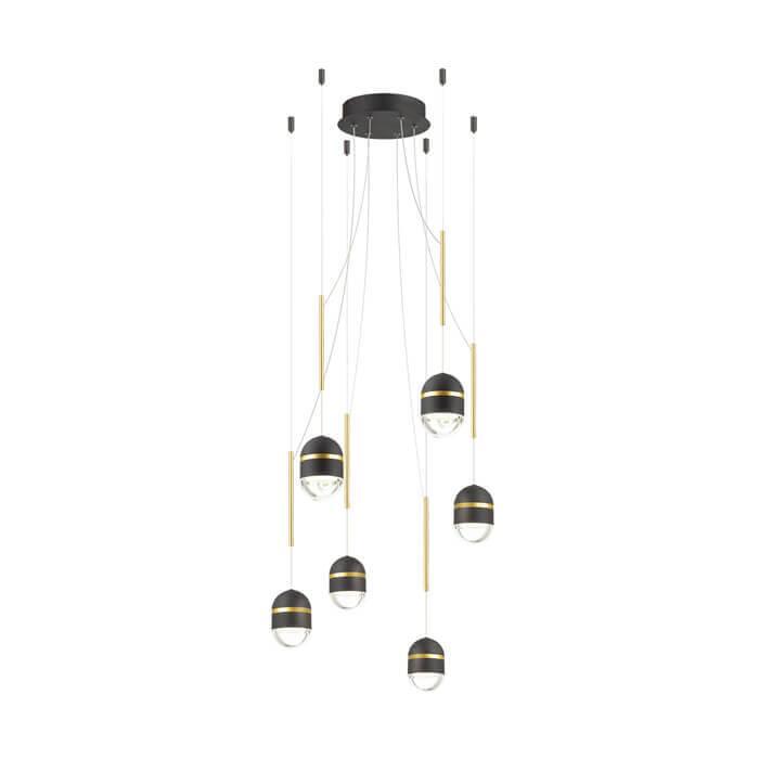 подвесная светодиодная люстра odeon light minion 4118/30l, доставка по Казахстану 