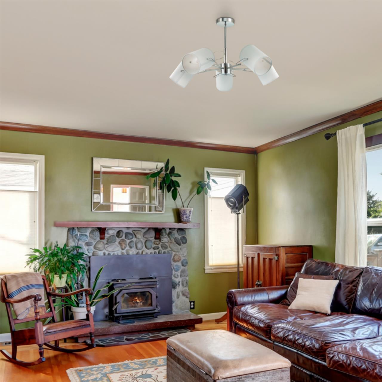 Картинка Потолочная люстра Lumion Visario 3522/5C