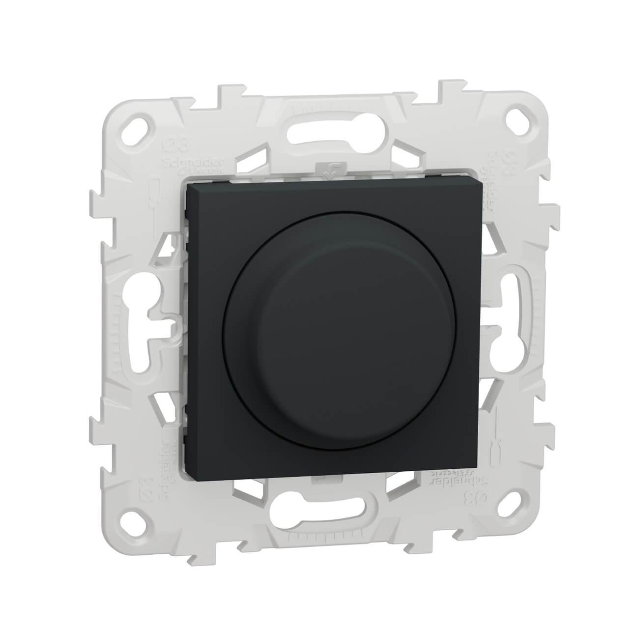 Картинка Диммер поворотно-нажимной Schneider Electric Unica New NU551454