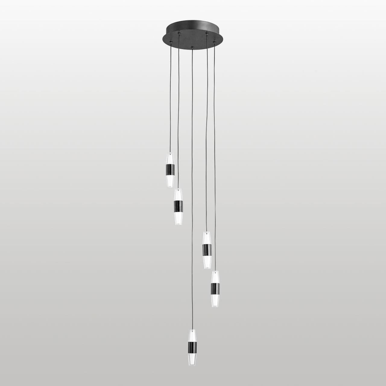 люстры люстра подвесная lussole hopkins lsp-7399, доставка по Казахстану 