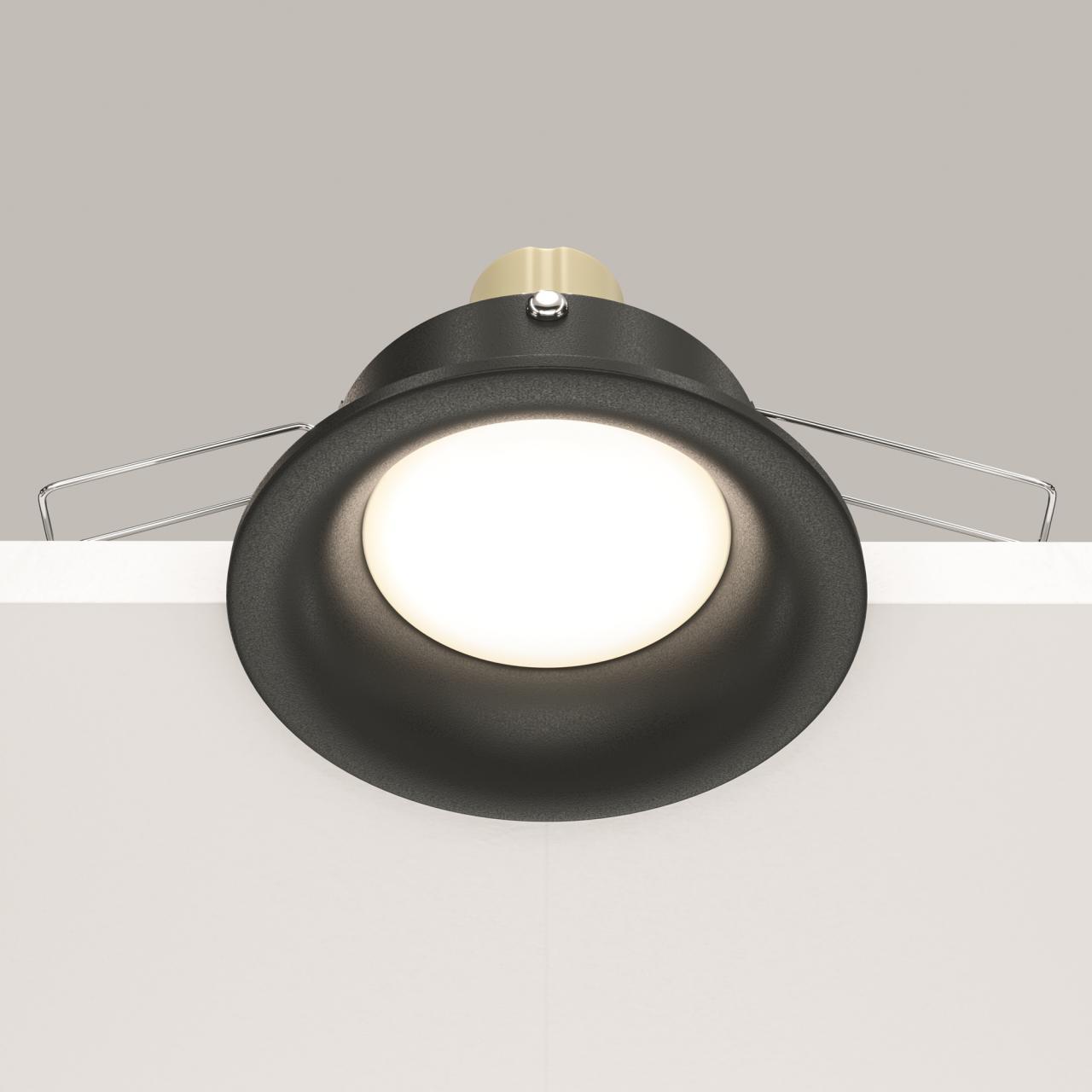 Дополнительная картинка Встраиваемый светильник Maytoni Slim DL027-2-01B