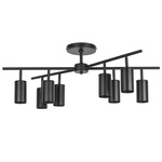 люстры lr728378 люстра rullo 8х50w gu10 черный  571728 - 214437-8, доставка по Казахстану 