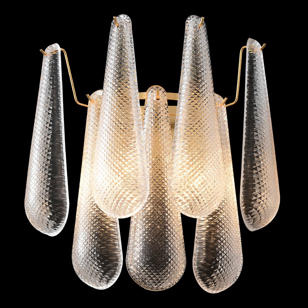 Дополнительная картинка Настенный светильник Crystal Lux FONTAIN 1802/402