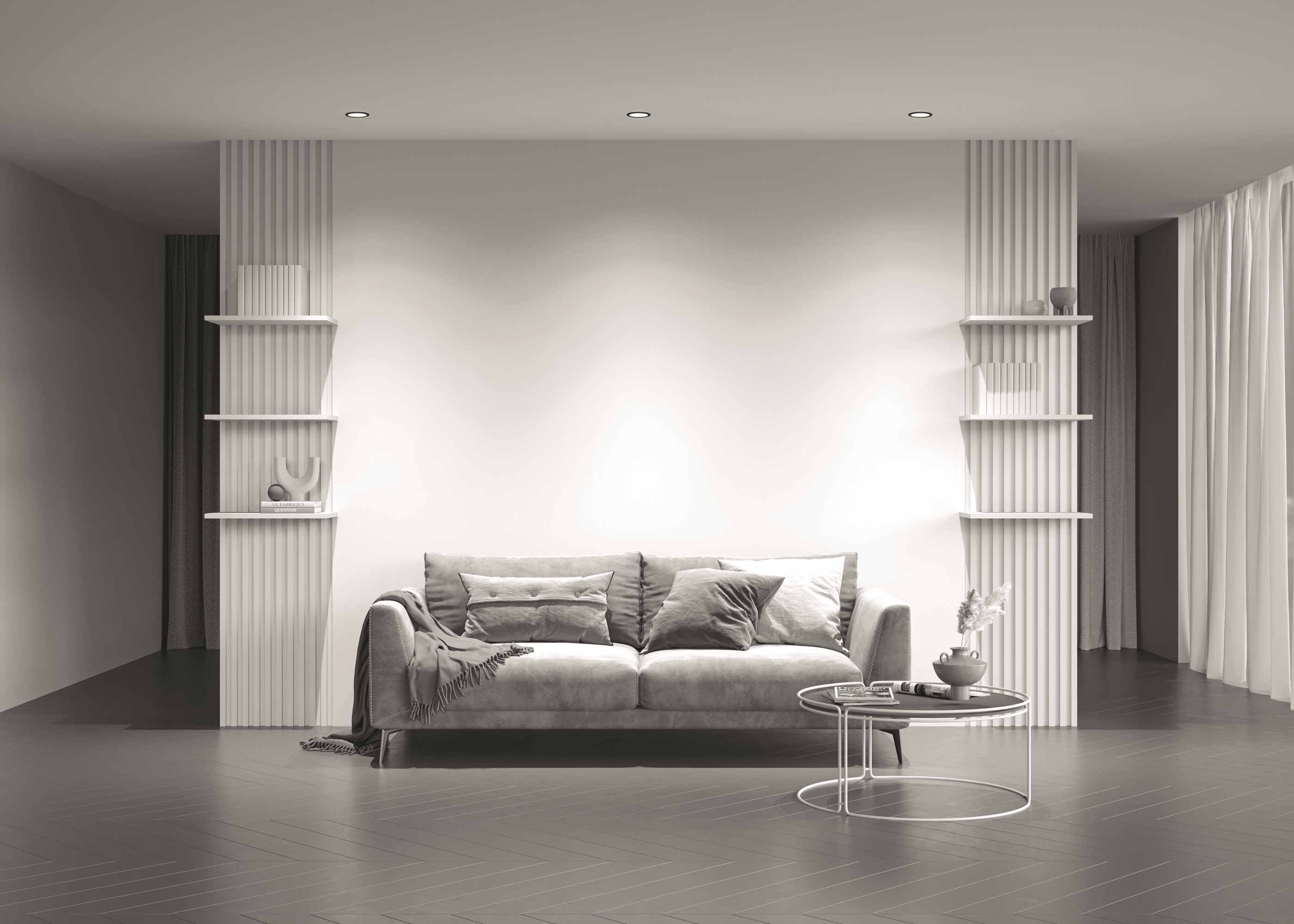 Картинка Встраиваемый светильник Technical DL031-L12W4K-B