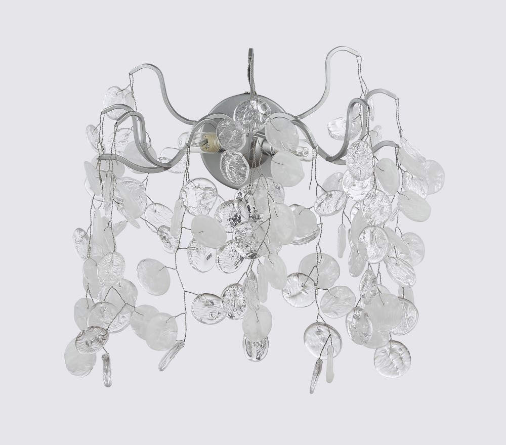 Дополнительная картинка Бра Crystal Lux TENERIFE AP2 SILVER Crystal Lux 3181/402