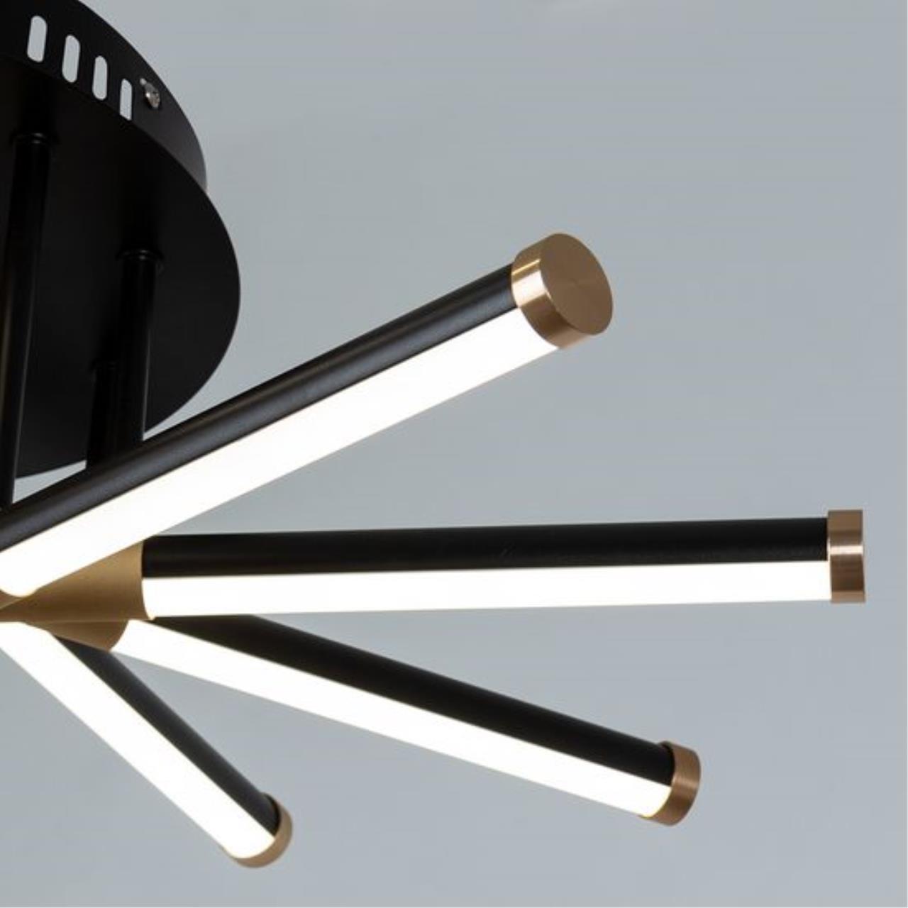 Дополнительная картинка Потолочный светильник Arte Lamp FERNANDO A2199PL-5BK