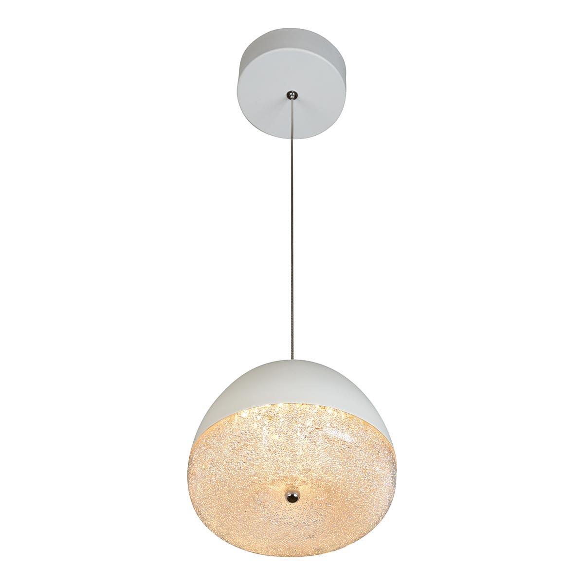 Картинка Подвесной светодиодный светильник iLedex Flake Wld8885-1 WH