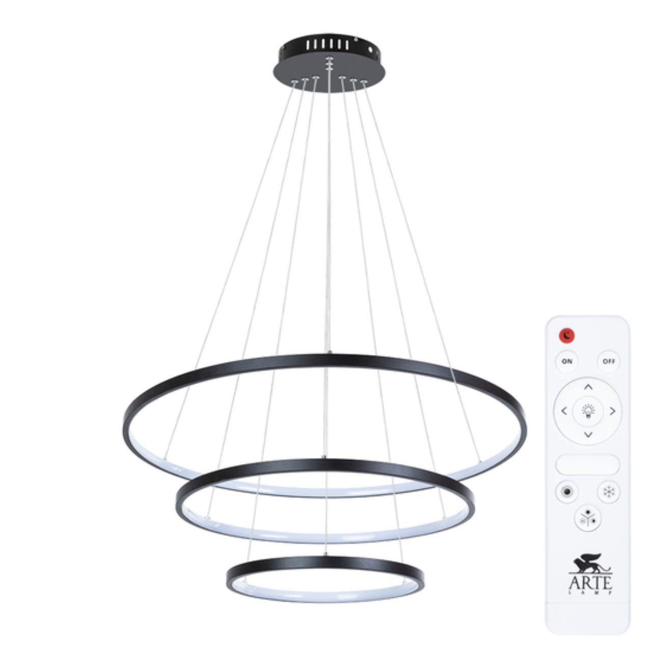 Подвесной светильник Arte Lamp FRODO A2197SP-3BK — фото 8