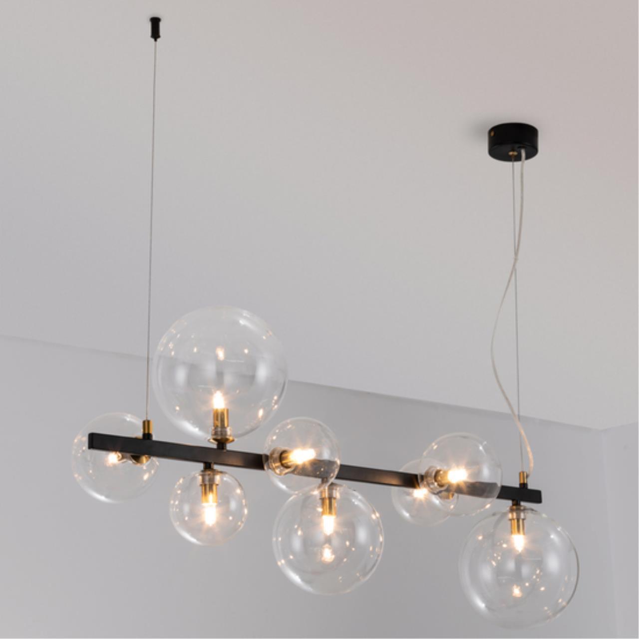 Дополнительная картинка Светильник подвесной Arte Lamp Vincent A7790SP-8BK