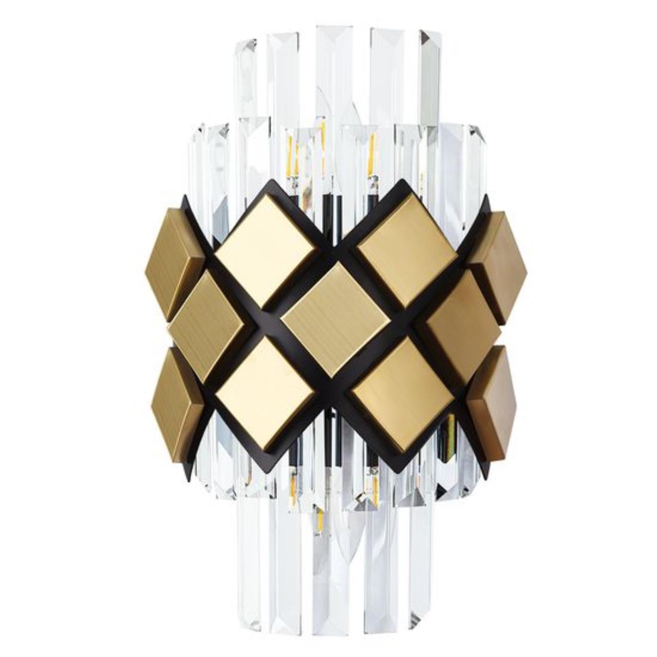 Дополнительная картинка Настенный светильник Arte Lamp AMELIA A1039AP-2BK