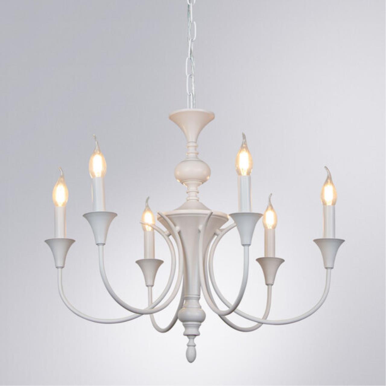 Подвесная люстра Arte Lamp COLLINETTA A4094LM-6WH — фото 2