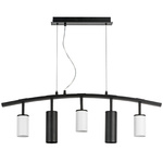 lr735363872 люстра rullo 5х50w gu10 черный - белый  571735 - 214436-3 - 214487-2, доставка по Казахстану 