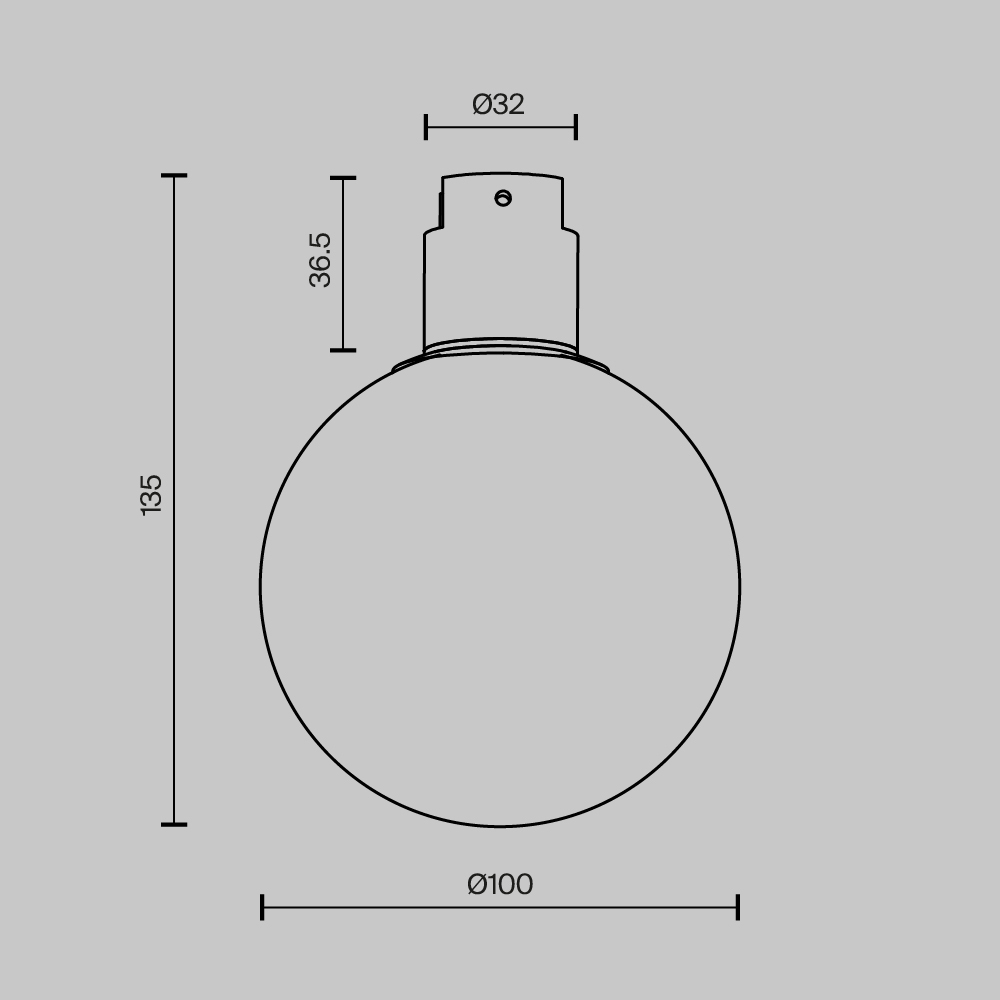 Дополнительная картинка Трековый светильник Technical TR171-1-5W3K-WB