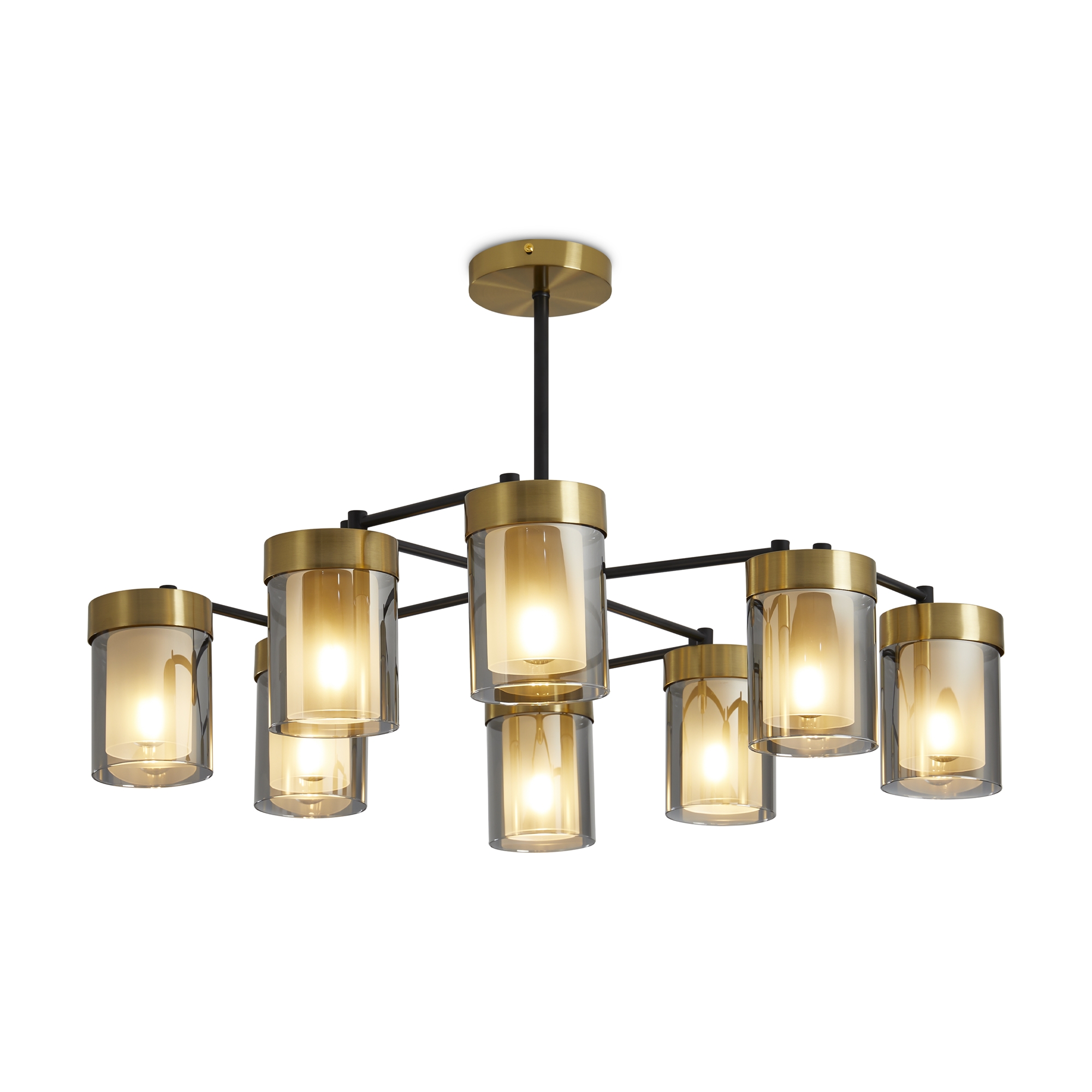 Дополнительная картинка Подвесная люстра Freya FR5432PL-08BBS