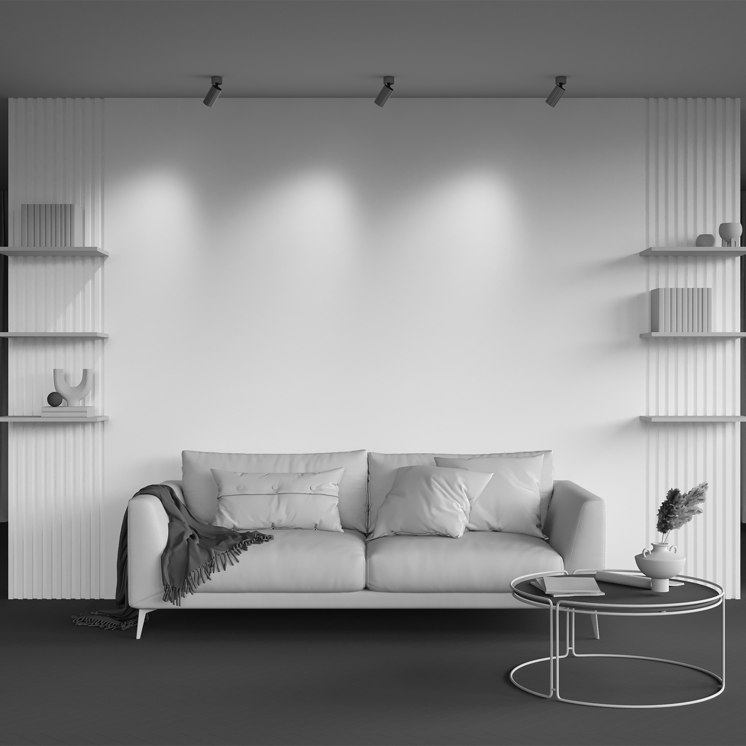 Дополнительная картинка Потолочный светильник Technical C108CL-01-GU10-BS