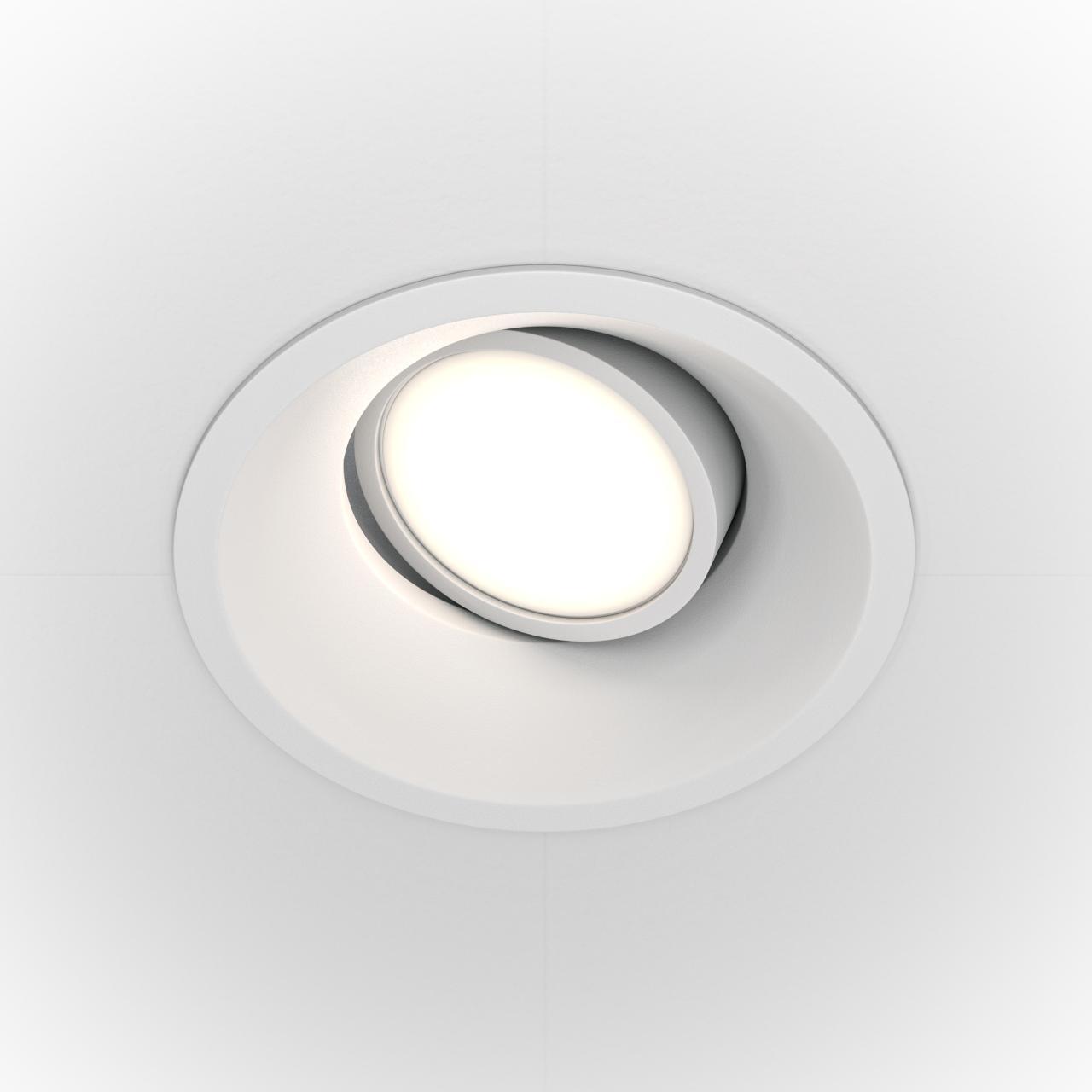 Дополнительная картинка Встраиваемый светильник Maytoni Dot DL028-2-01W