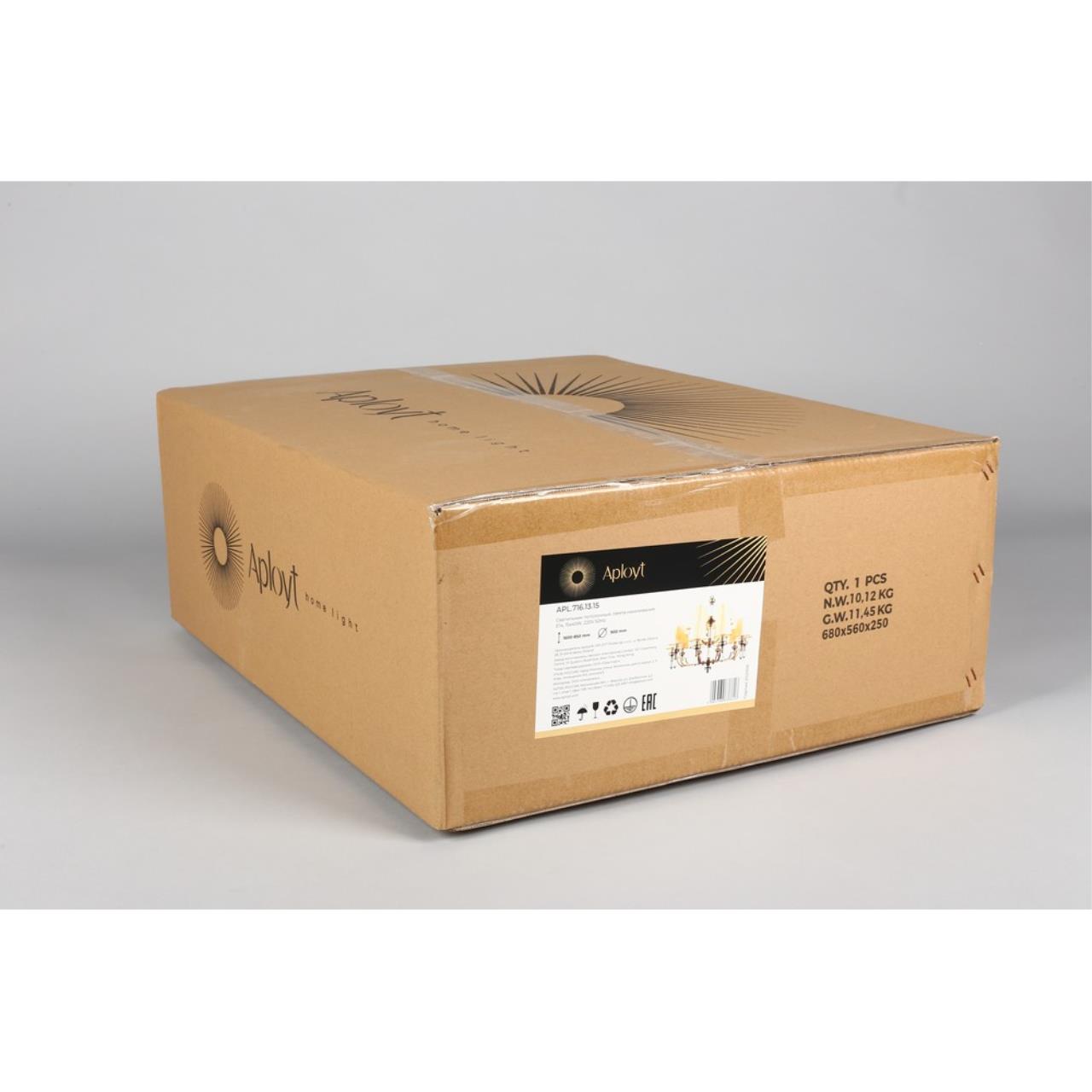 Картинка Подвесная люстра Aployt Patricia APL.716.13.15