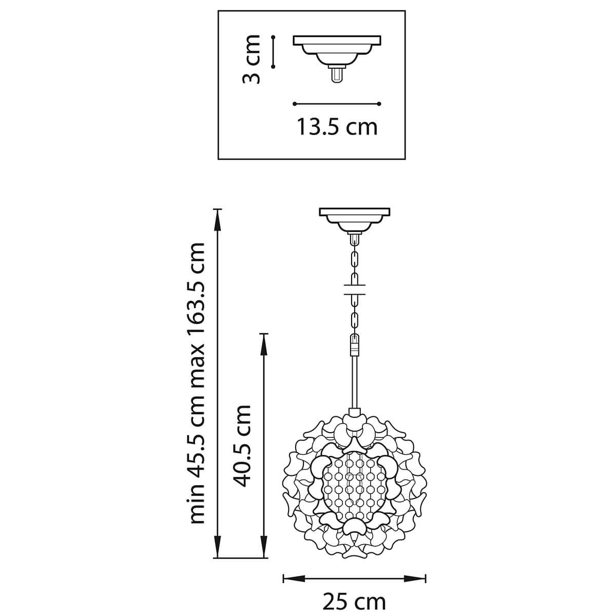 Картинка Подвесной светильник Lightstar Verona 727011