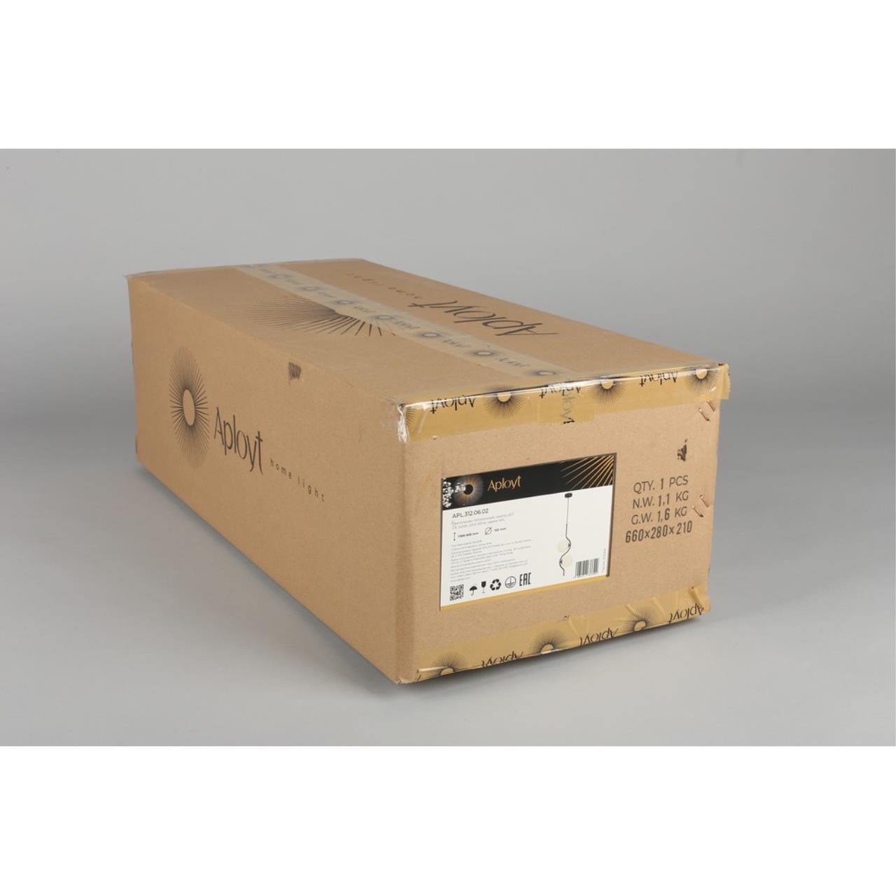 Картинка APL.312.06.02 Светильник подвесной Aployt Jagna